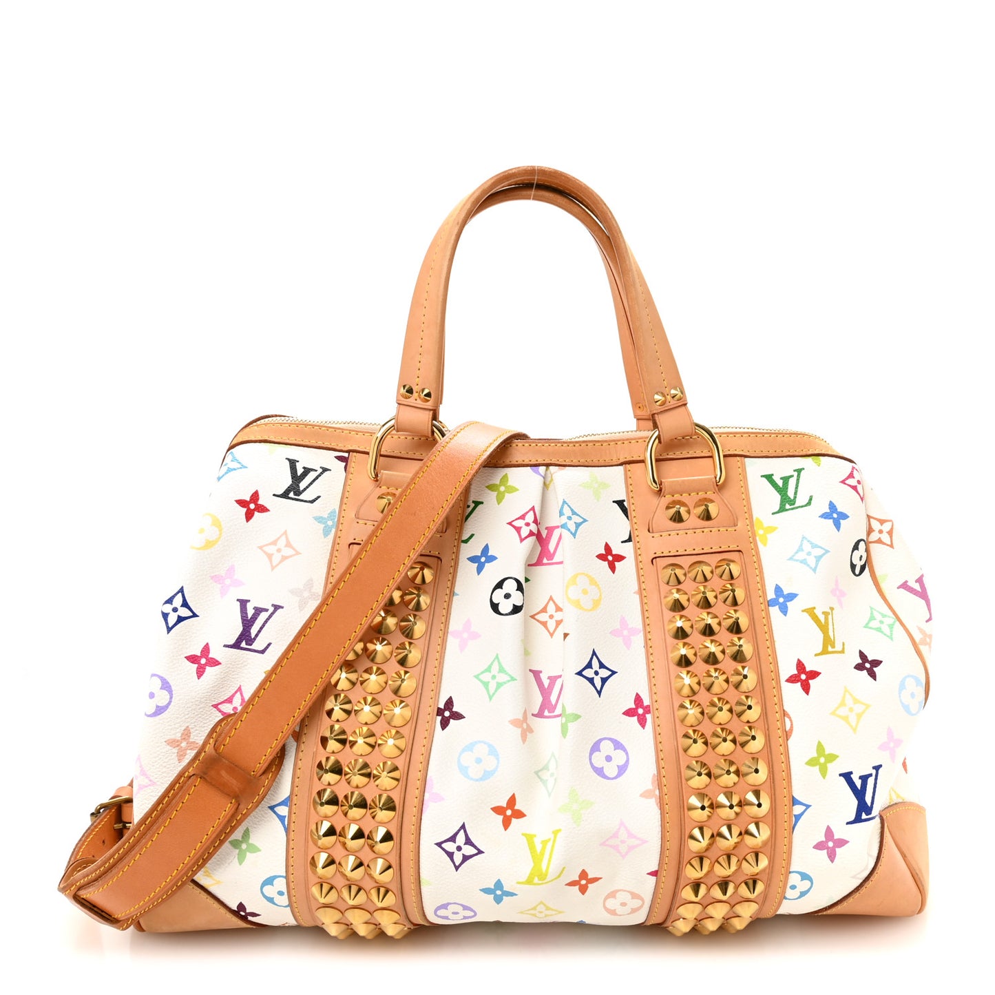 Monogram Multicolor Courtney GM White