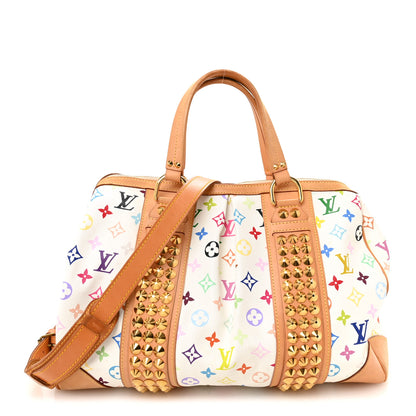 Louis Vuitton Monogram Multicolor Courtney GM White 1 of 9