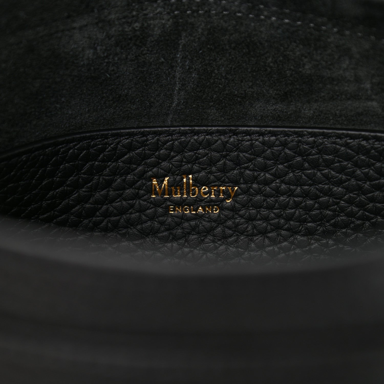 Mulberry Heavy Grain Mini Alexa Black 6 of 11