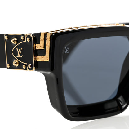 Louis Vuitton Acetate 1.1 Millionaires Sunglasses Z1165E Black 7 of 7