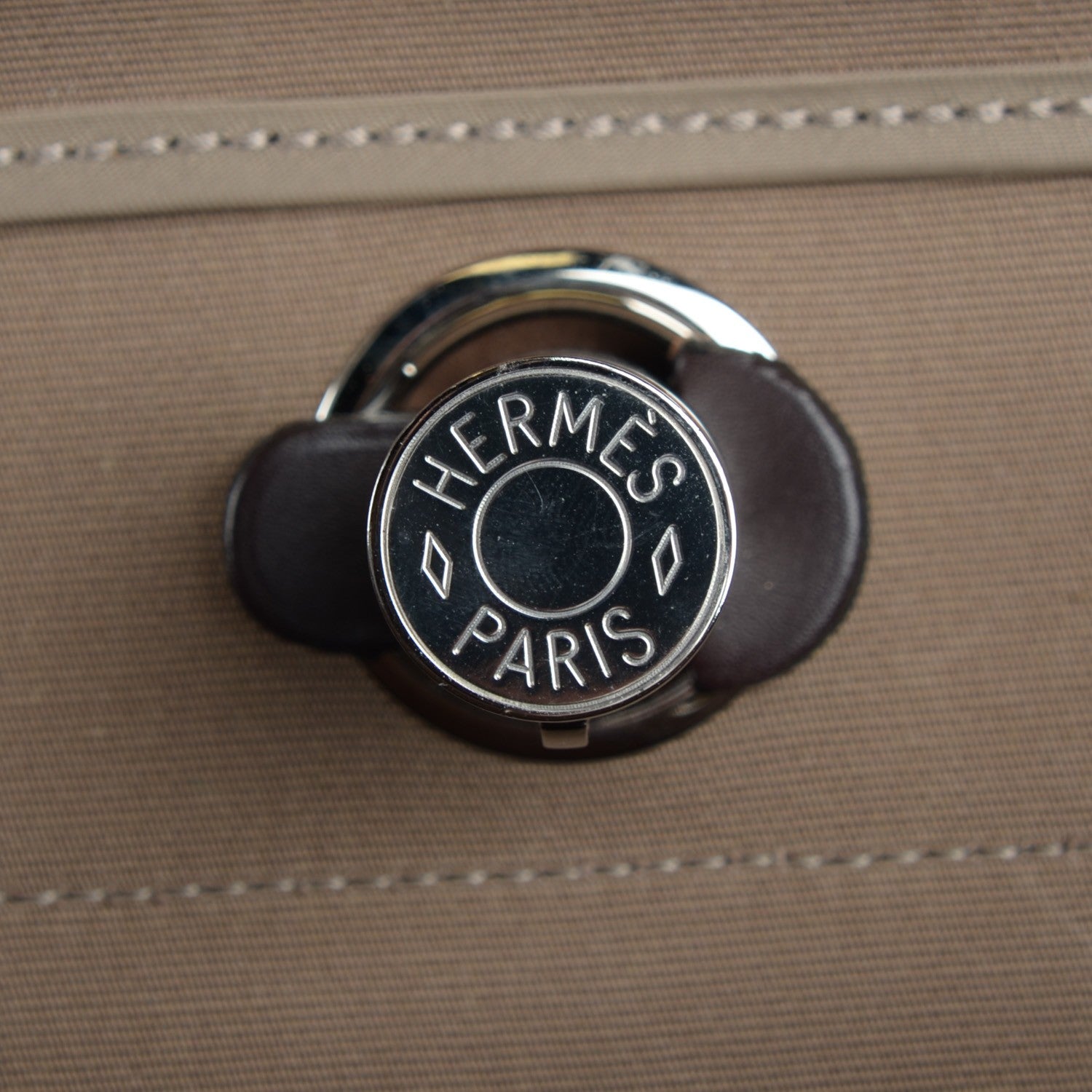 Hermes Toile Vache Hunter Herbag Zip 39 MM Etoupe Ebene 2 of 13