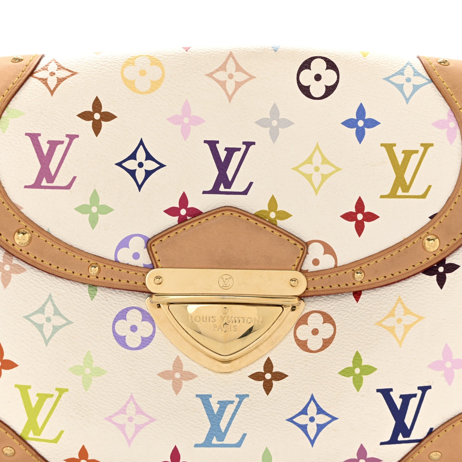 Louis Vuitton Monogram Multicolor Beverly MM White 7 of 13