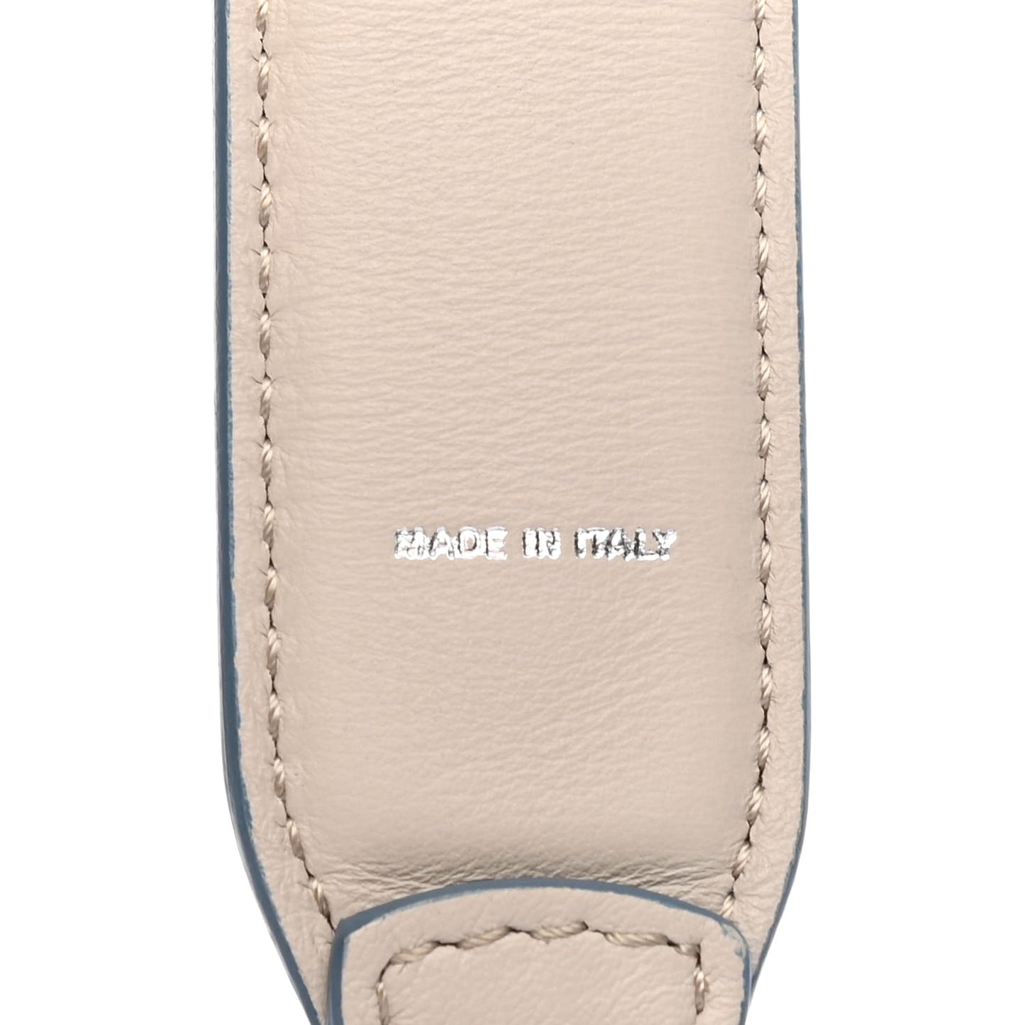 Vitello Dolce Plexiglass Studded Mini Strap You Grigio Polvere Multicolor