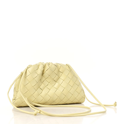 Bottega Veneta Nappa Intrecciato The Mini Pouch Ice Cream 3 of 10