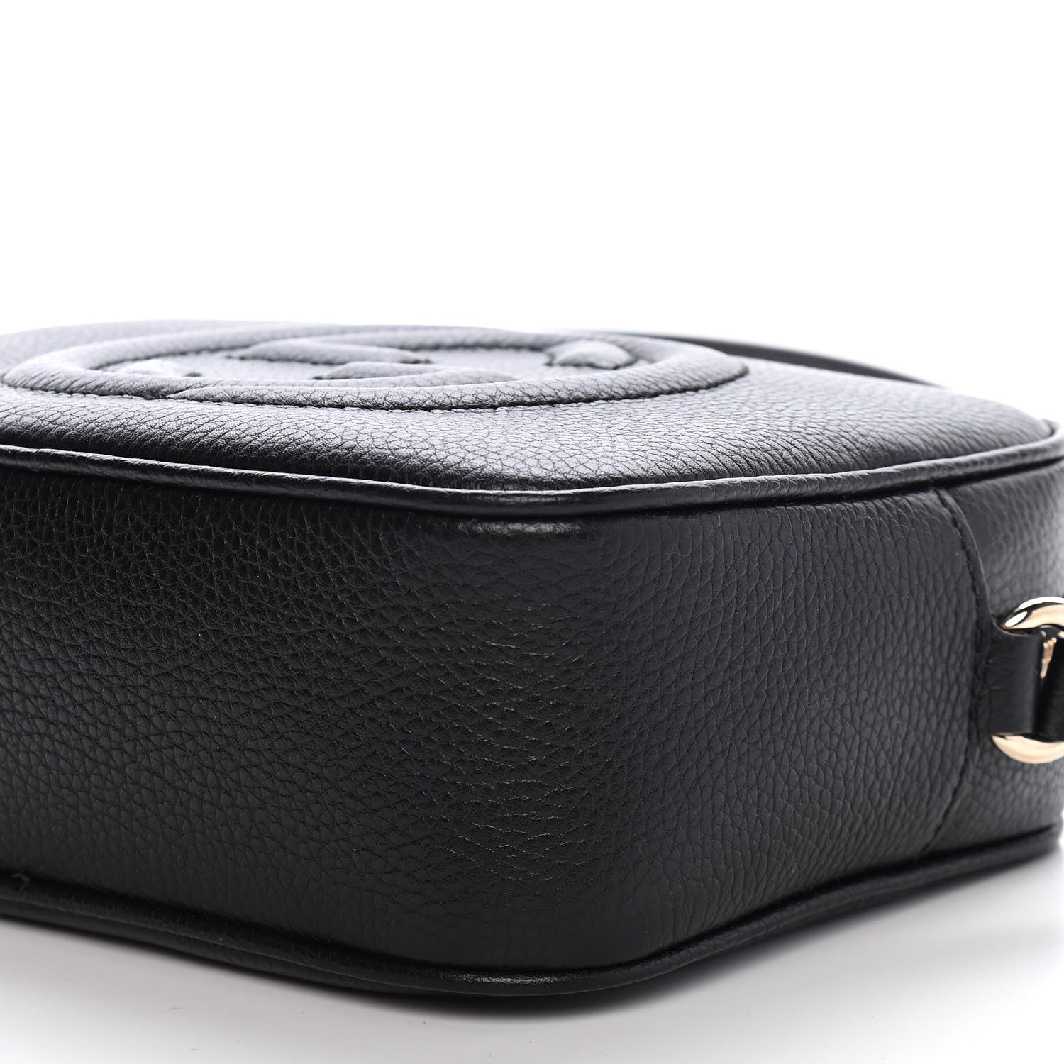 Gucci Pebbled Calfskin Small Soho Disco Bag Black 6 of 9