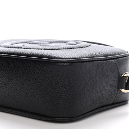 Gucci Pebbled Calfskin Small Soho Disco Bag Black 6 of 9