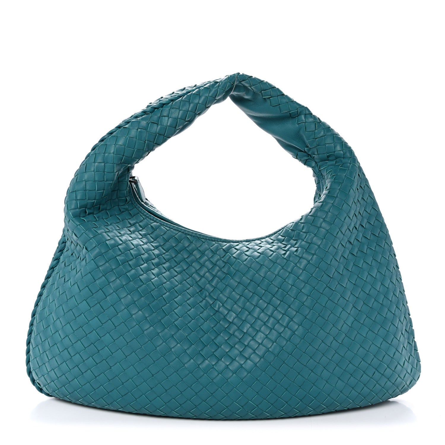 Bottega Veneta Nappa Intrecciato Large Veneta Hobo Lagoon 1 of 12