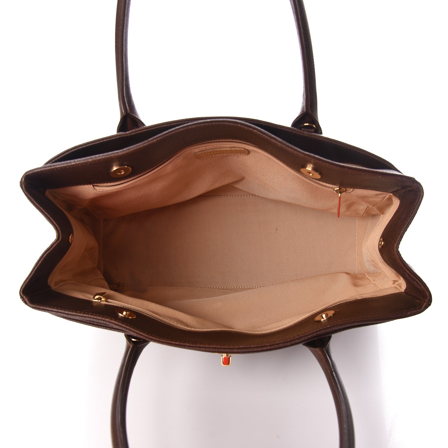 Chanel Calfskin Cerf Executive Shopper Tote Brown 5 of 18