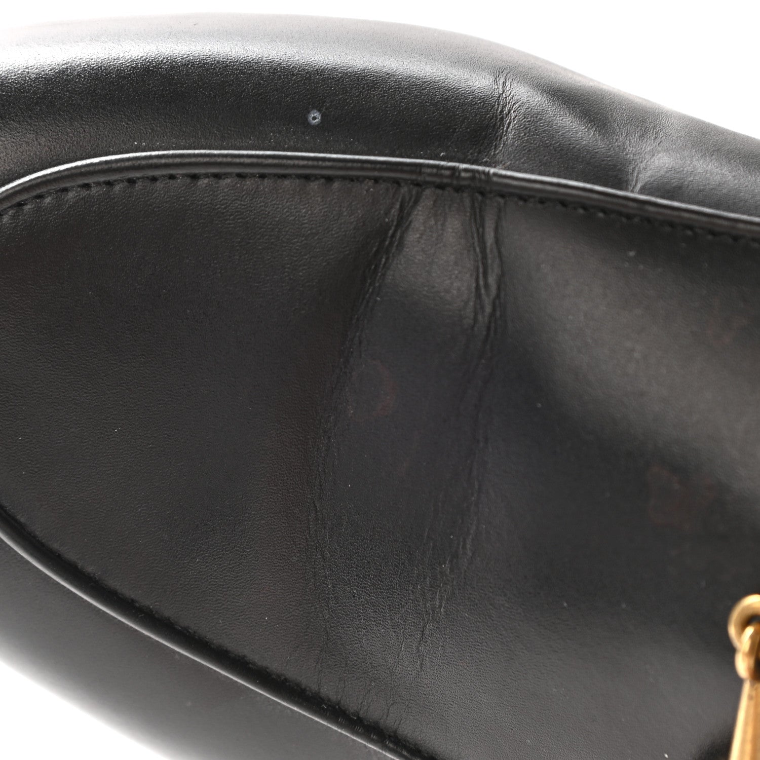 Gucci Calfskin Womens Princetown Slippers 38 Black 16 of 18