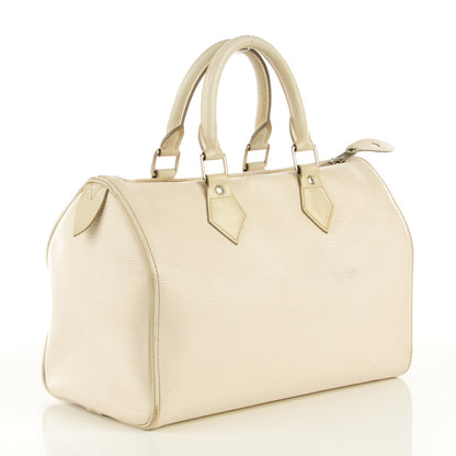 Louis Vuitton Epi Speedy 25 Ivory 3 of 7