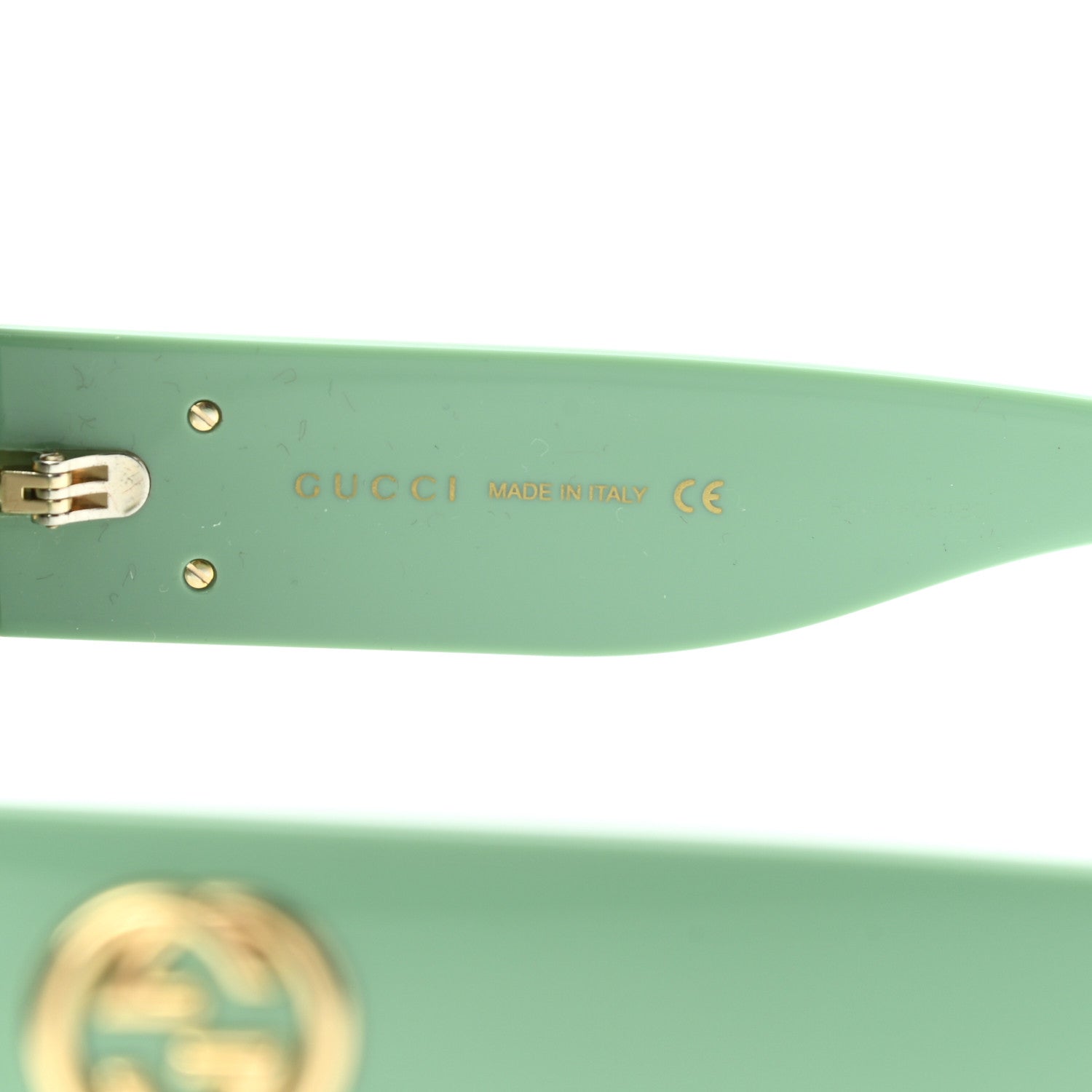 Gucci Oversized Square GG0783S Sunglasses Green 6 of 8