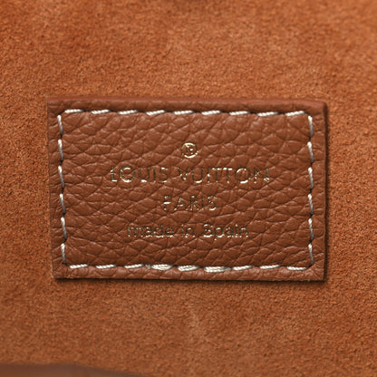 Louis Vuitton Grained Calfskin Low Key Hobo MM Cognac 7 of 13