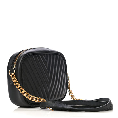 Louis Vuitton Calfskin New Wave Camera Bag Black 3 of 12