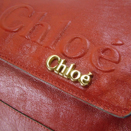 Chloe Leather Logo Bowler 6 of 10