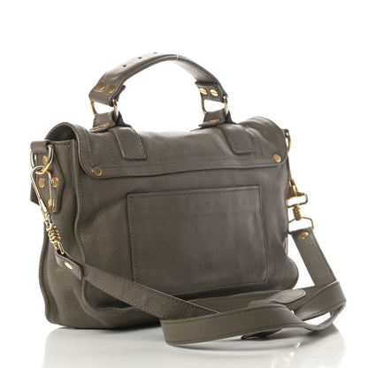 Proenza Schouler Lambskin Tiny PS1 Satchel Smoke 4 of 16
