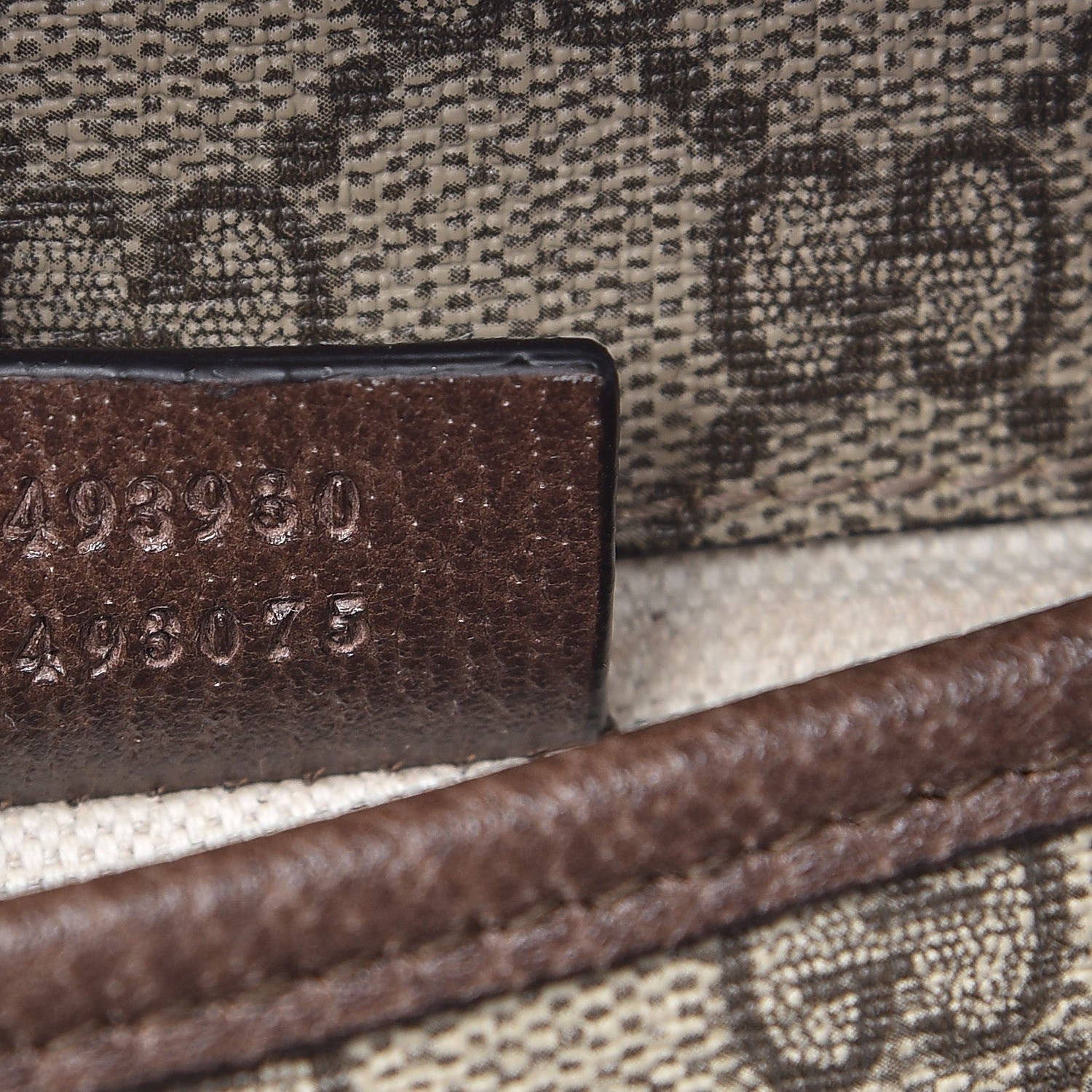 Gucci GG Supreme Monogram Neo Vintage Web Belt Bag Brown 7 of 11