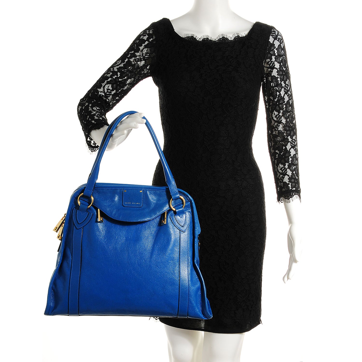 Marc Jacobs Goatskin Wellington Bleuette 2 of 8
