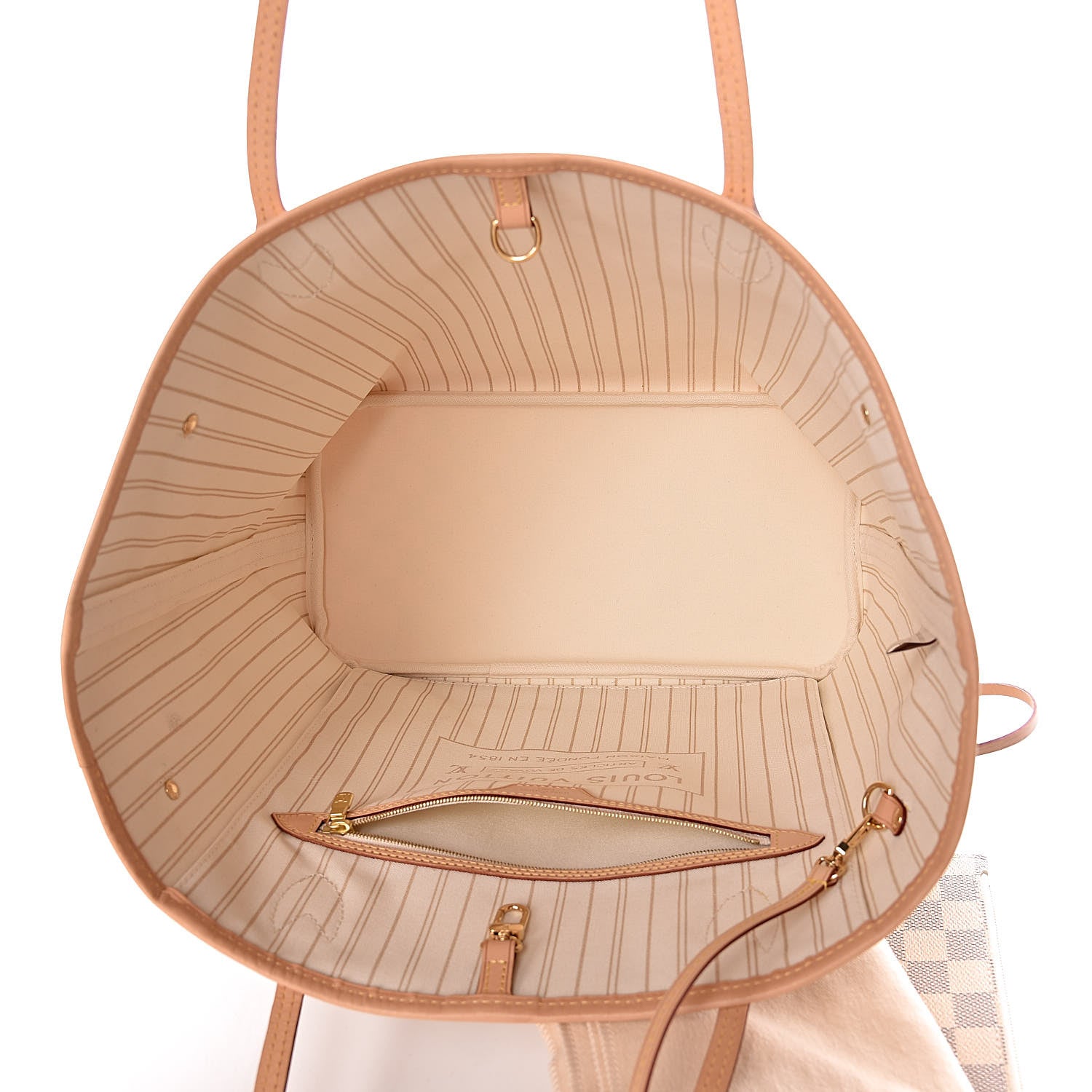 Louis Vuitton Damier Azur Neo Neverfull MM 6 of 10