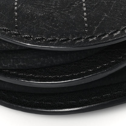 Chanel Nubuck Small Coco Twin Flap Black 8 of 9