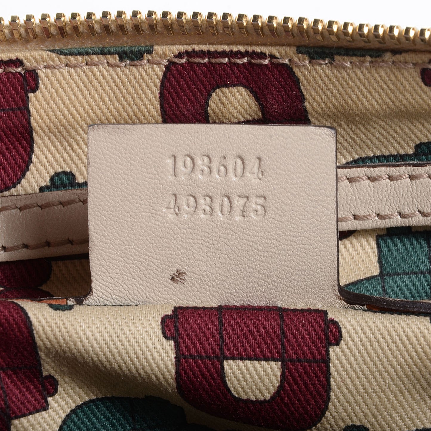 Guccissima Small Joy Boston Off White