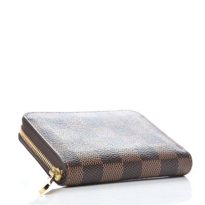 Louis Vuitton Damier Ebene Zippy Coin Purse 4 of 8