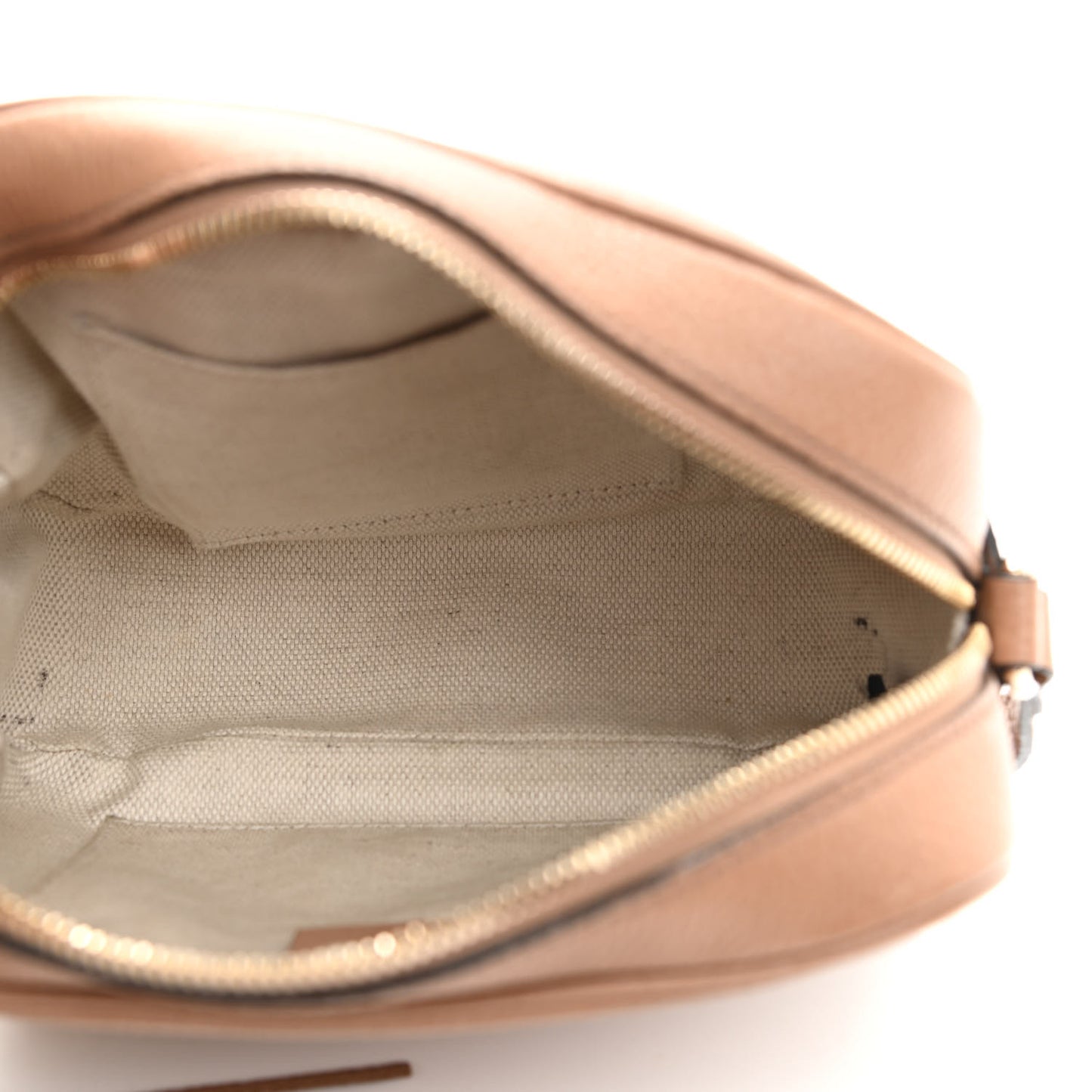 Pebbled Calfskin Small Soho Disco Bag Camelia
