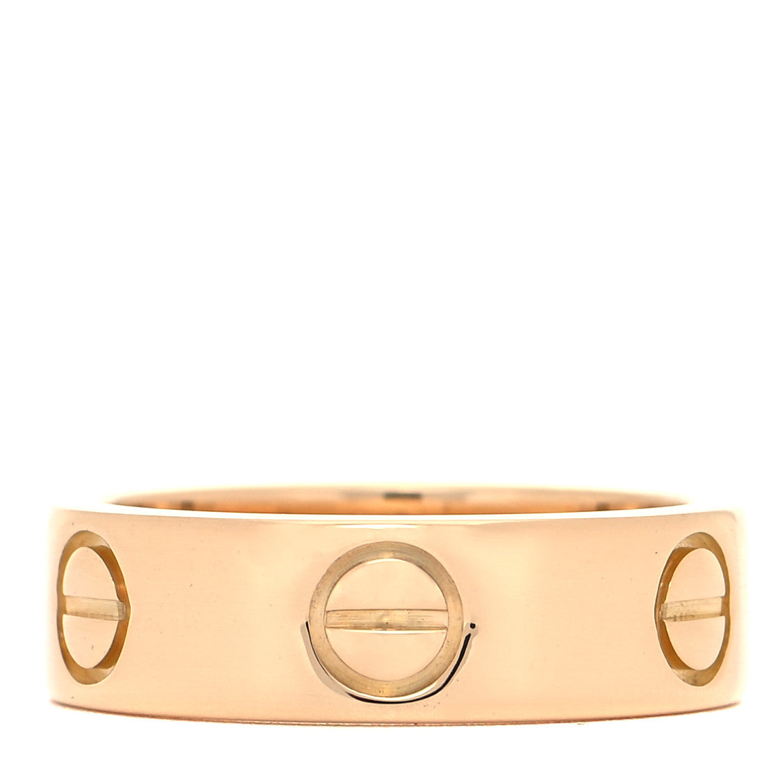 18K Yellow Gold 5.5mm LOVE Ring 50 5.25