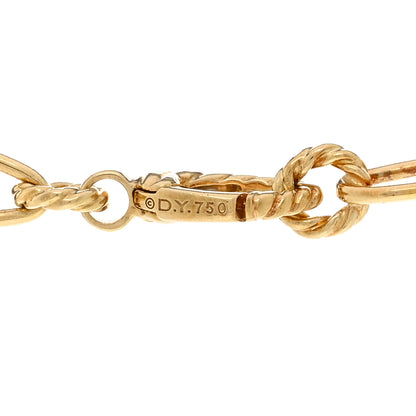 David Yurman 18K Yellow Gold 6mm Lexington Chain Necklace 4 of 4