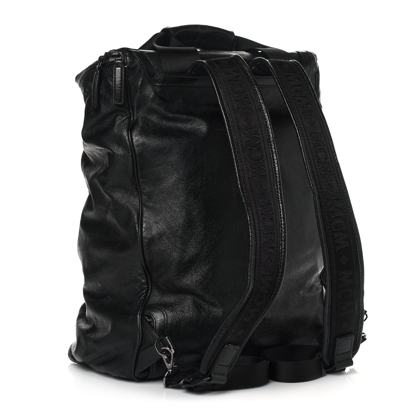 Calfskin Backpack Black