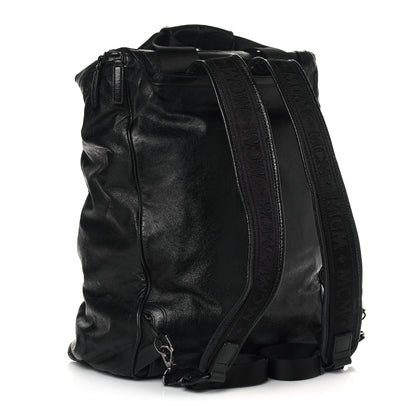 MCM Calfskin Backpack Black 2 of 18