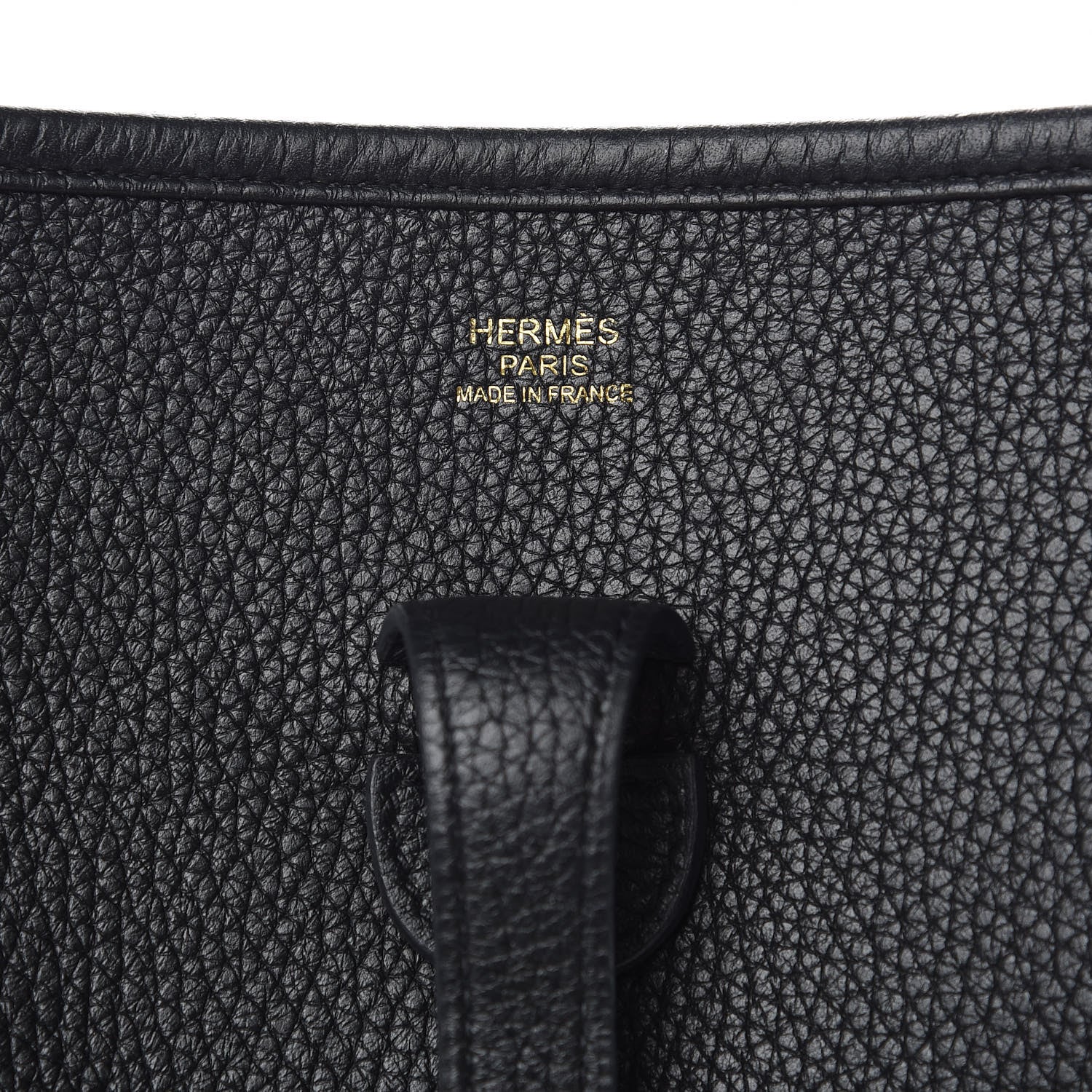 Hermes Taurillon Clemence Evelyne III PM Black 6 of 11