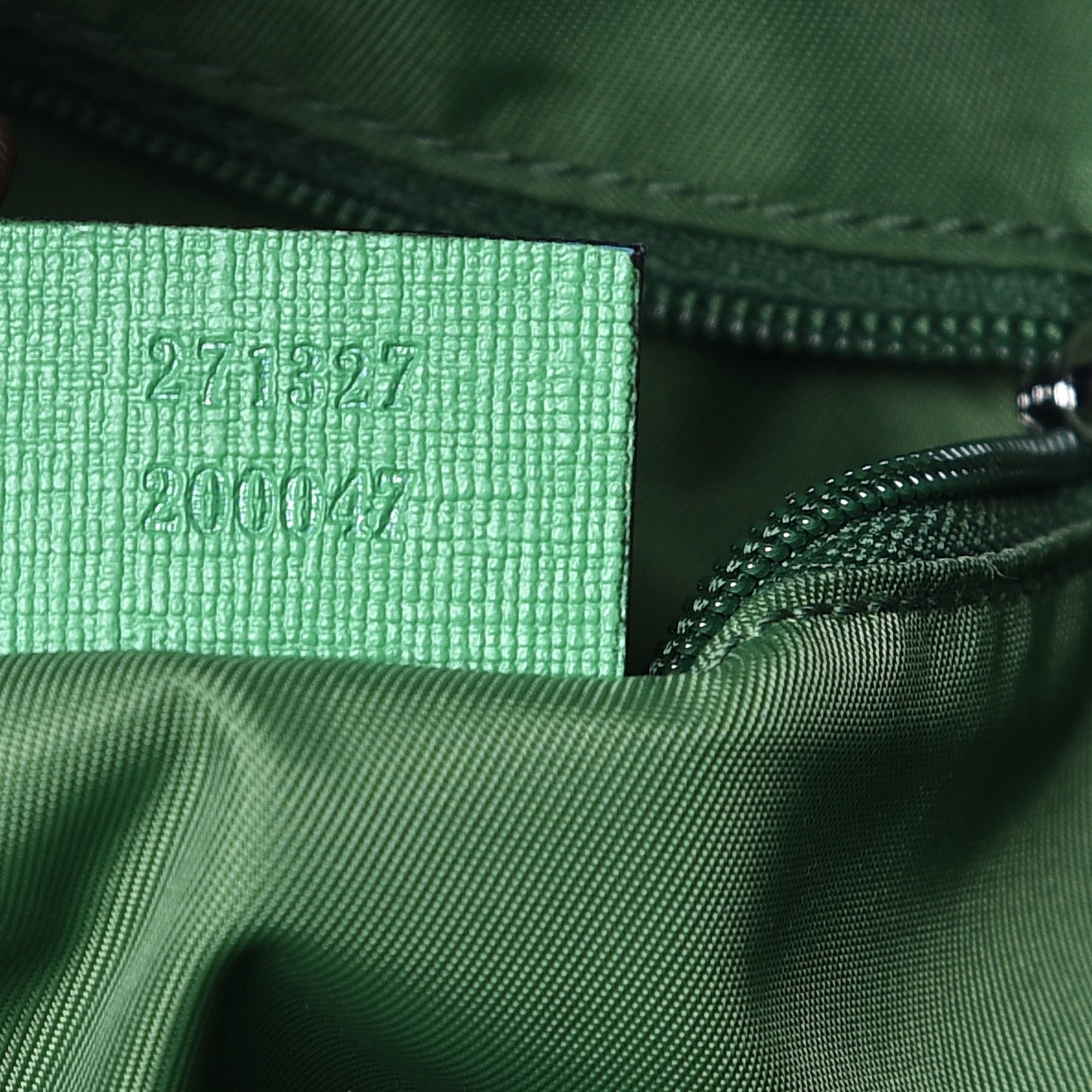 GG Supreme Monogram Children's Crests Backpack Green
