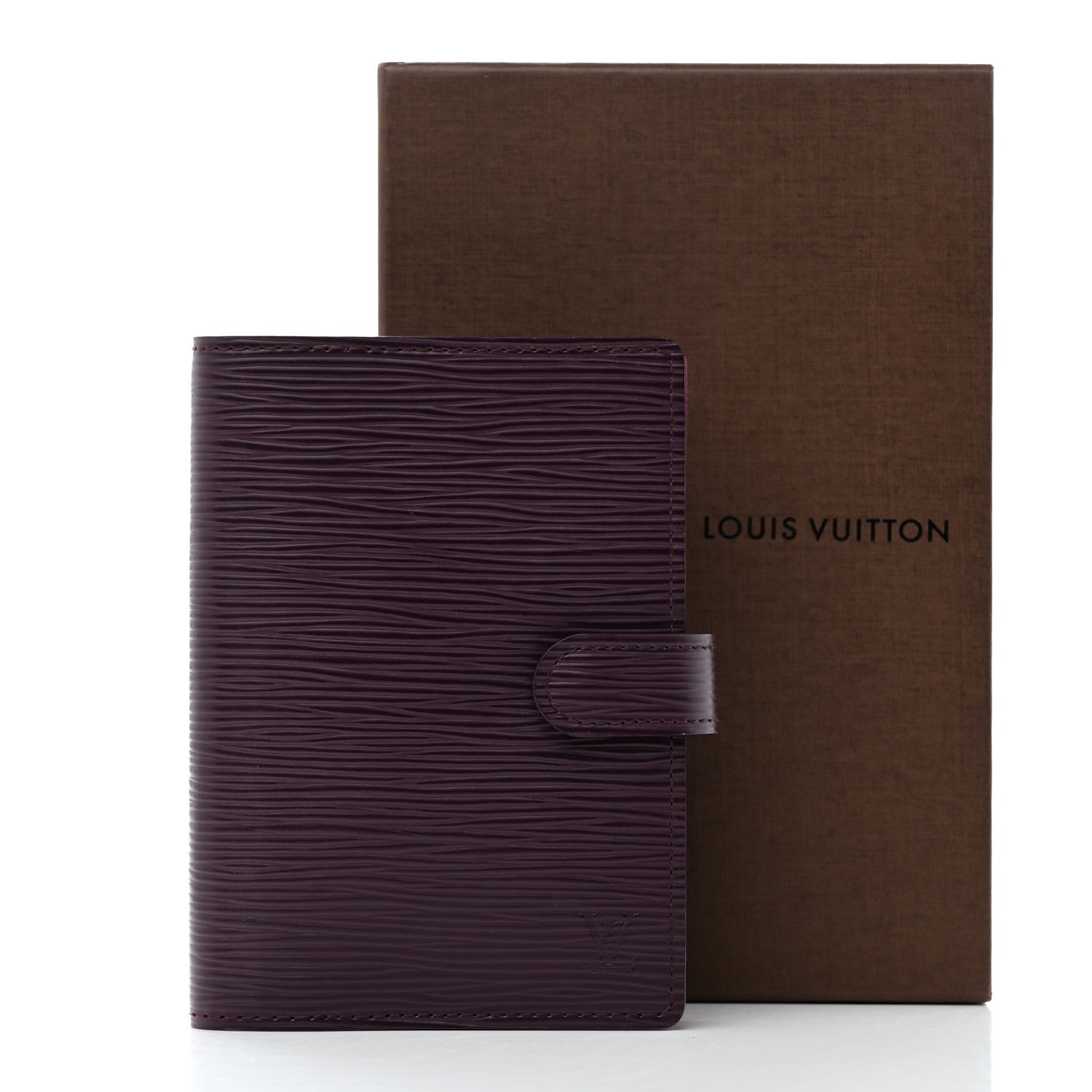 Louis Vuitton Epi Small Ring Agenda Cover Cassis 8 of 8