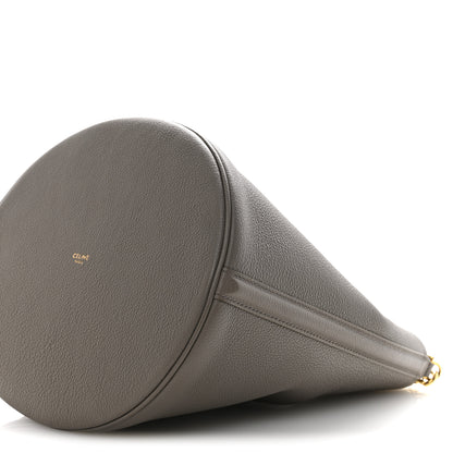 Celine Supple Grained Calfskin Bucket 16 Bag Pebble 11 of 14