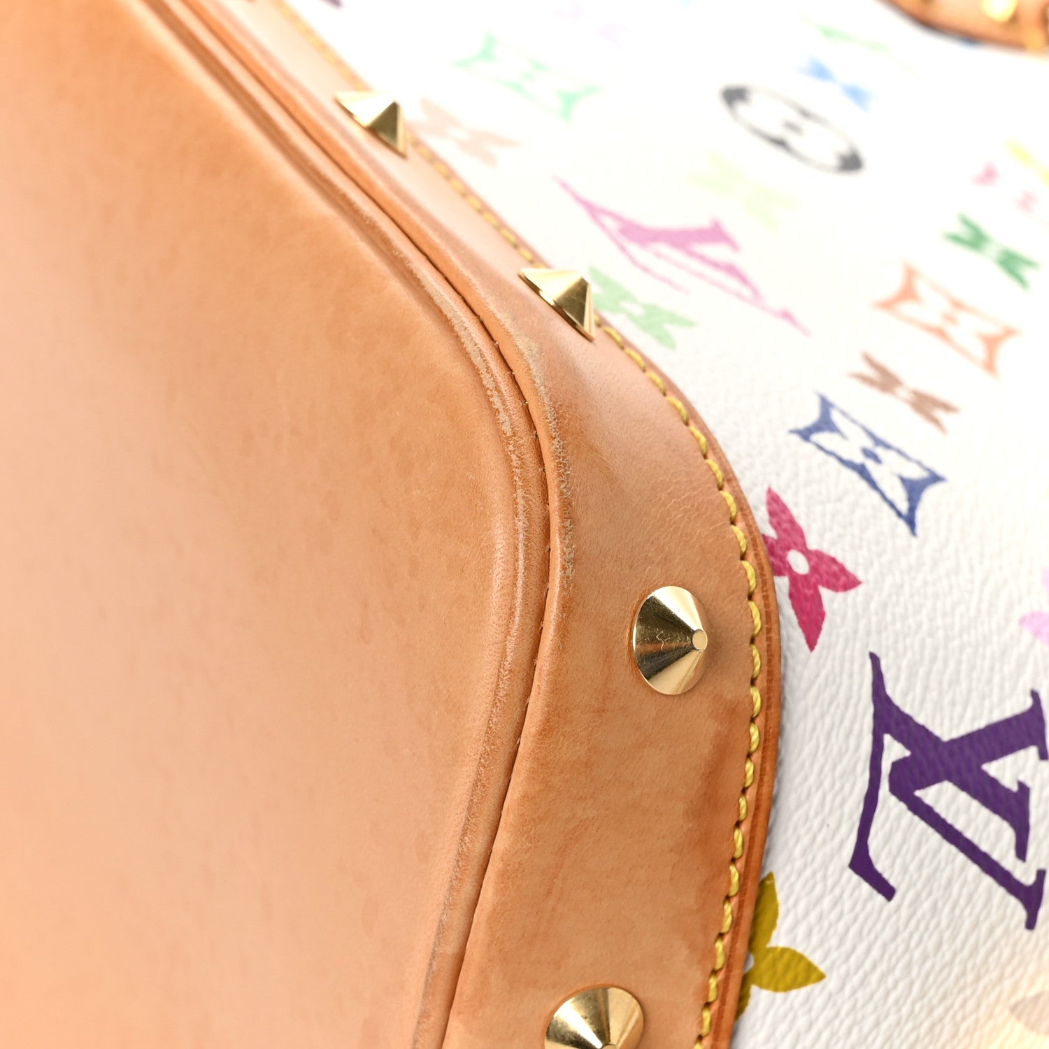 Louis Vuitton Monogram Multicolor Alma White 12 of 12