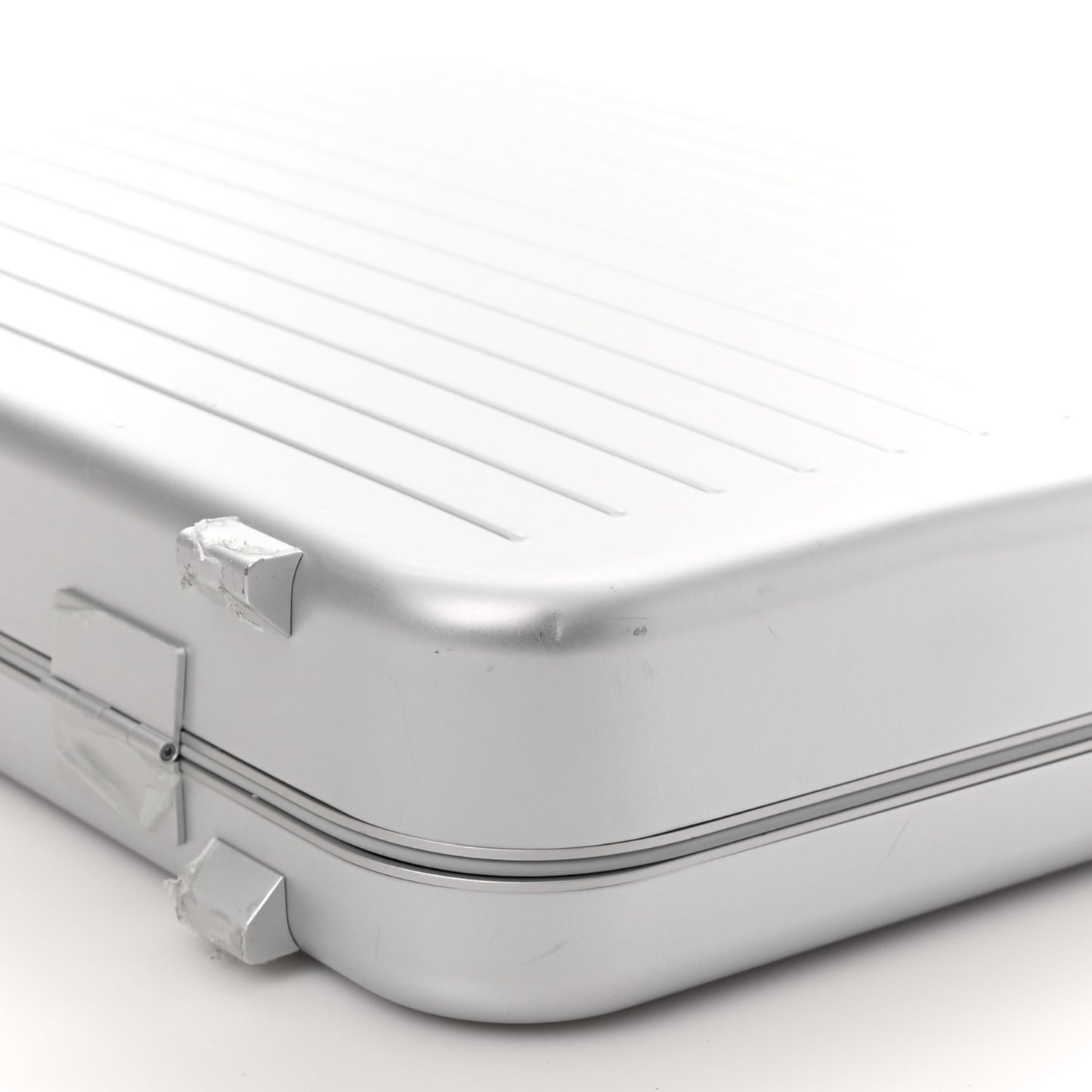 Aluminum Attache Briefcase Silver
