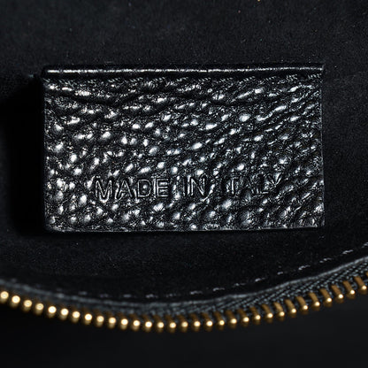 Alexander McQueen Grained Calfskin Small Heroine Black 7 of 8