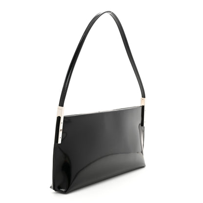 Saint Laurent Patent Calfskin Small Suzanne Rigid Shoulder Bag Black 3 of 10