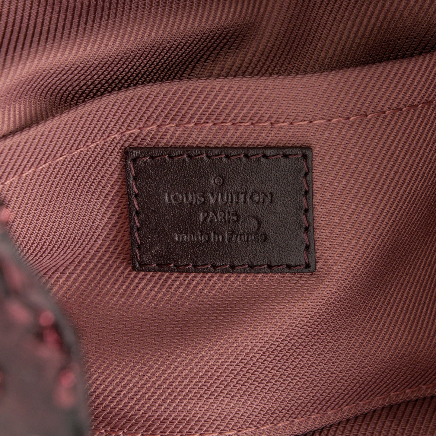 Lurex Quilted Monogram Altair Clutch Bordeaux