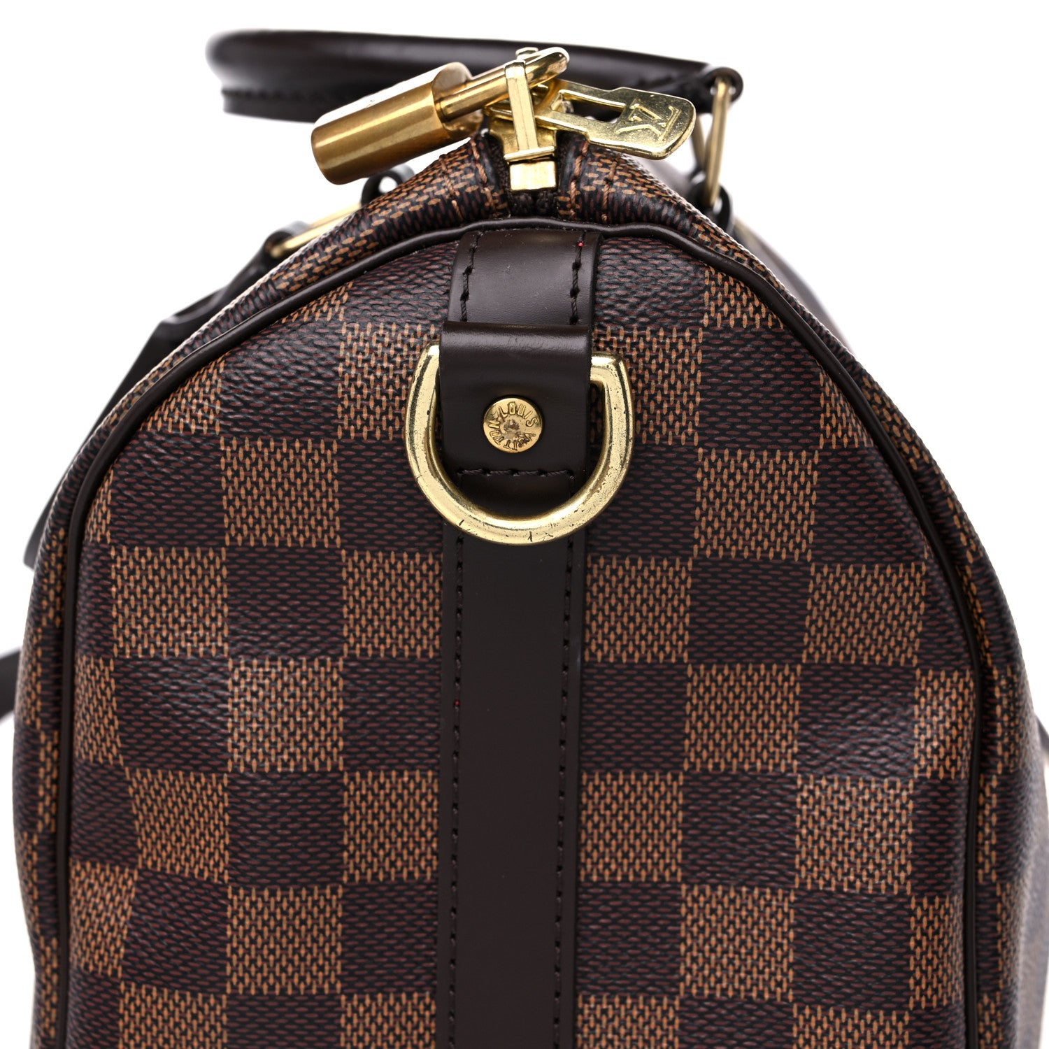 Louis Vuitton Damier Ebene Speedy Bandouliere 25 16 of 17