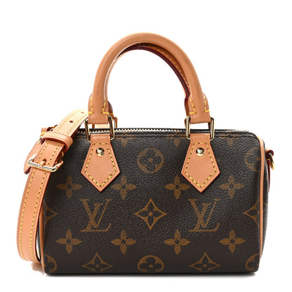 Louis Vuitton Monogram Nano Speedy Bandouliere 1 of 9