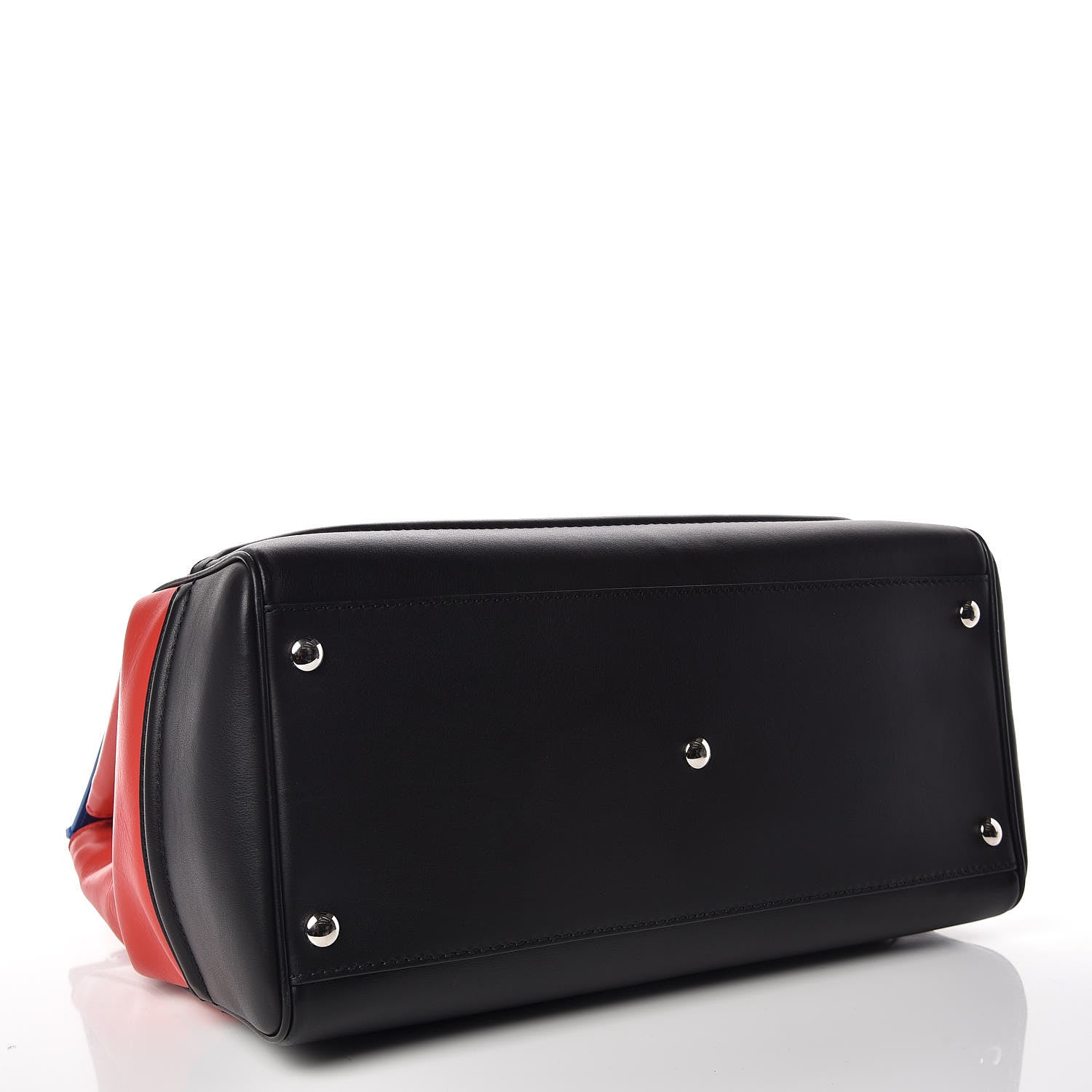 Versace Vitello Palazzo Empire Bag Red Blue Black 8 of 15