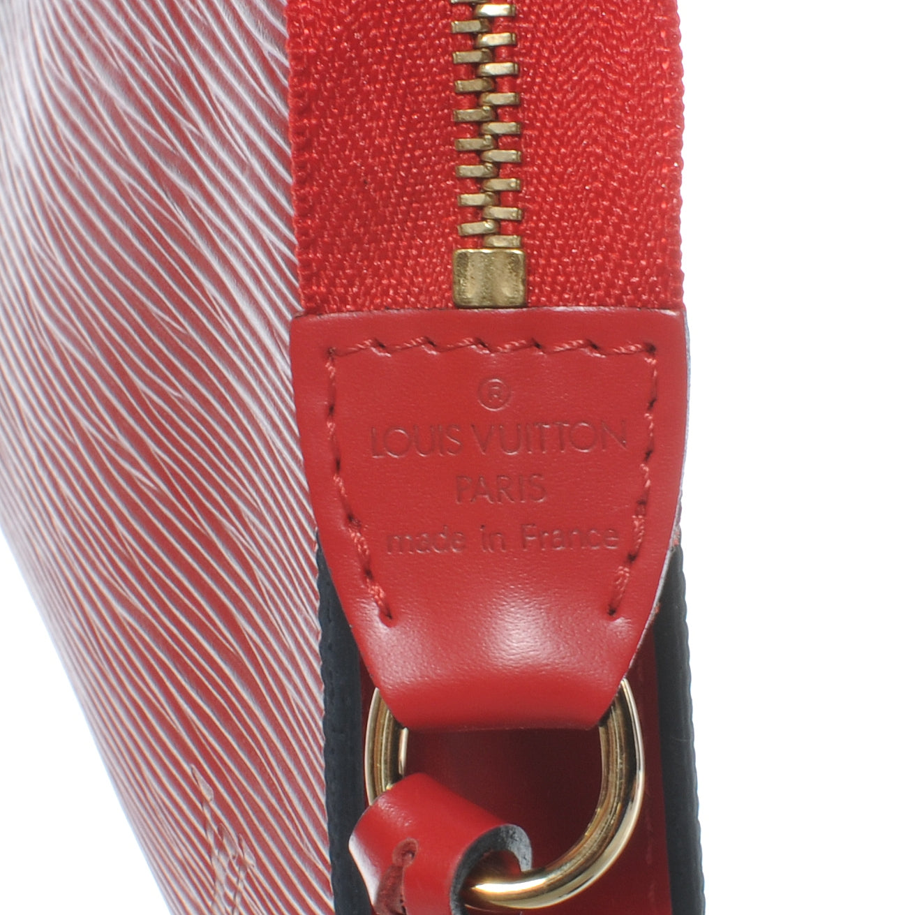 Louis Vuitton Epi Pochette Accessories 24 Red 7 of 7