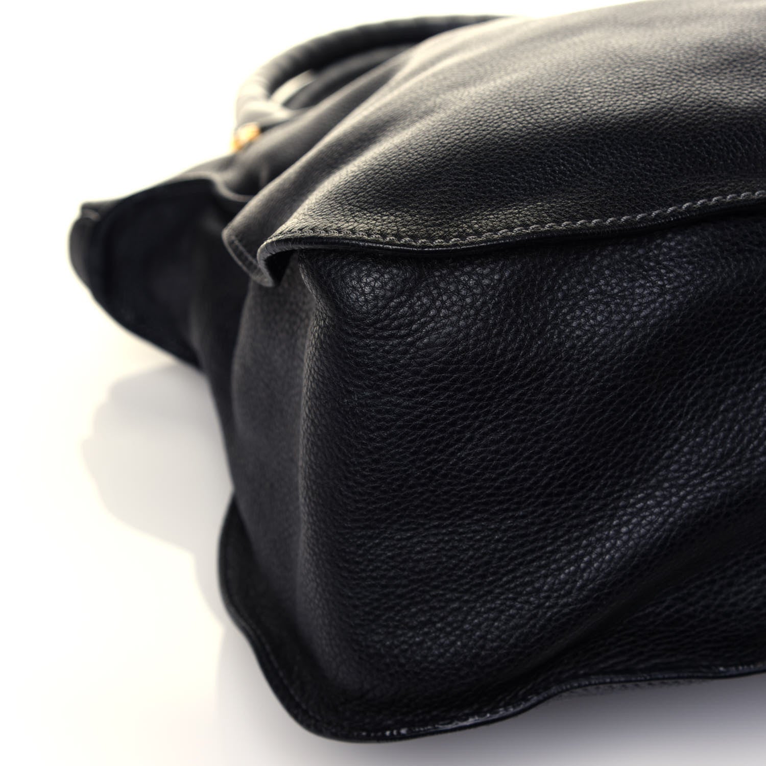 Chloe Calfskin Medium Marcie Satchel Black 10 of 12