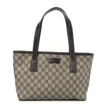Gucci GG Supreme Monogram Small Joy Tote Dark Brown 1 of 10