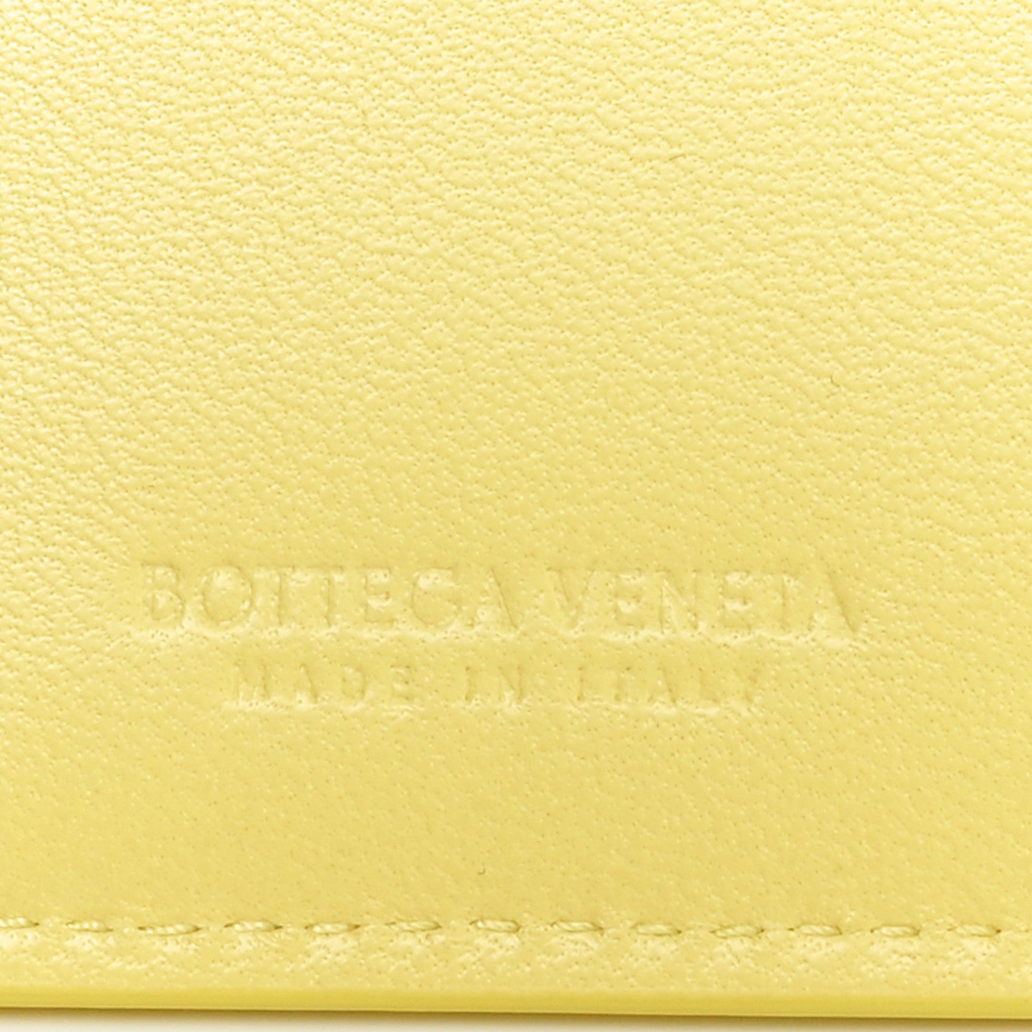 Bottega Veneta Nappa Intreccio Cassette Credit Card Holder Sherbert 6 of 8