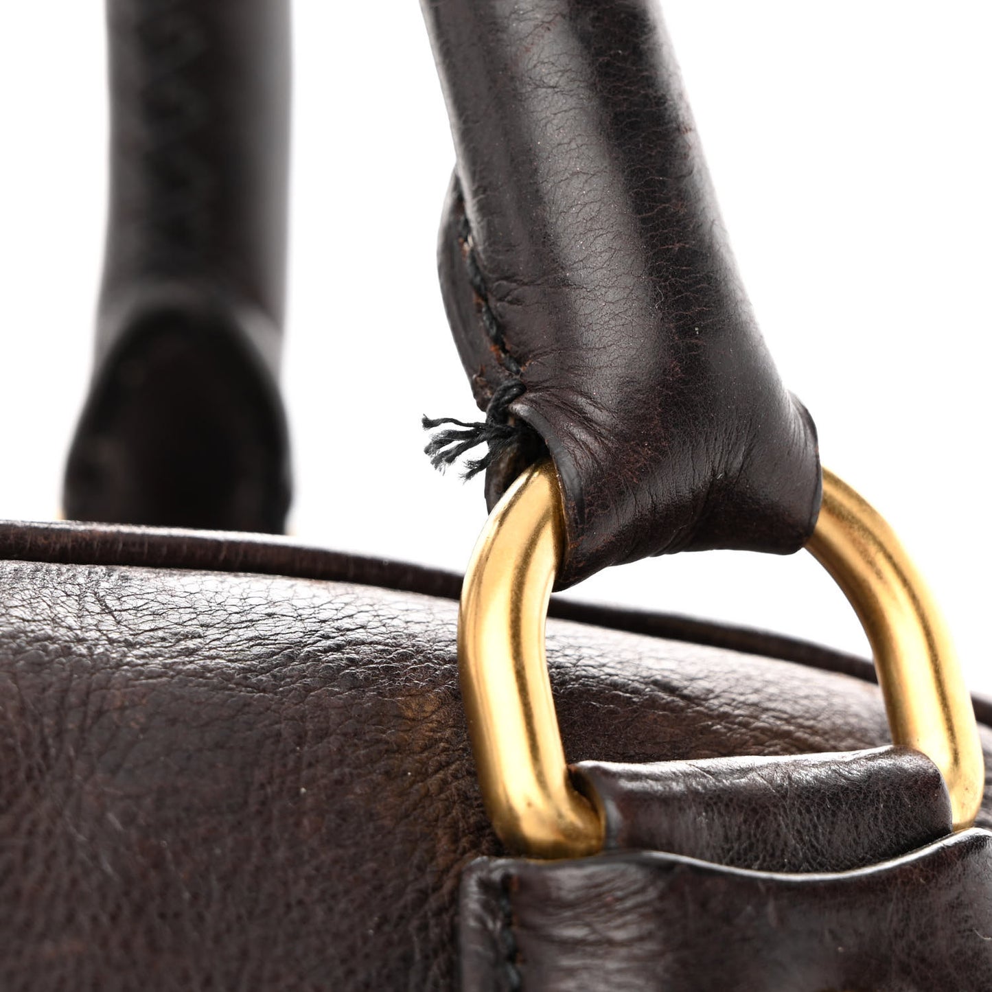 Glace Calf Large Dome Satchel Moro