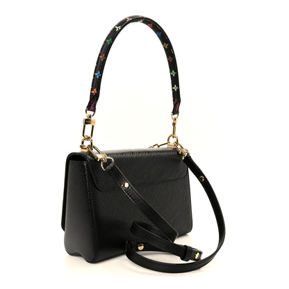 Louis Vuitton LV X TM Epi Twist MM Slim Shoulder Bag Black 4 of 10