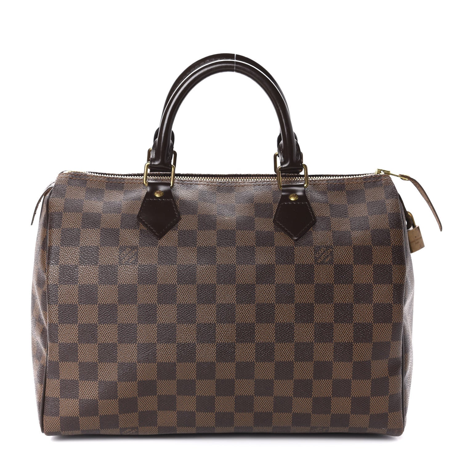 Louis Vuitton Damier Ebene Speedy 30 1 of 10