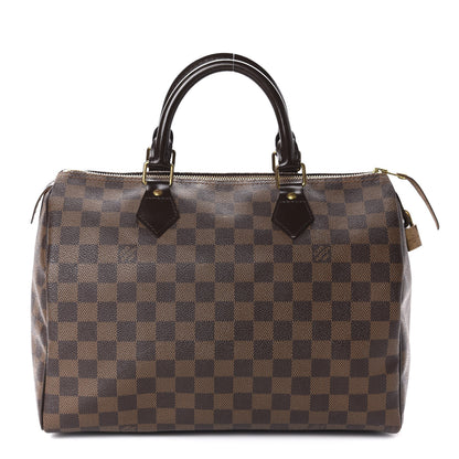 Louis Vuitton Damier Ebene Speedy 30 1 of 10